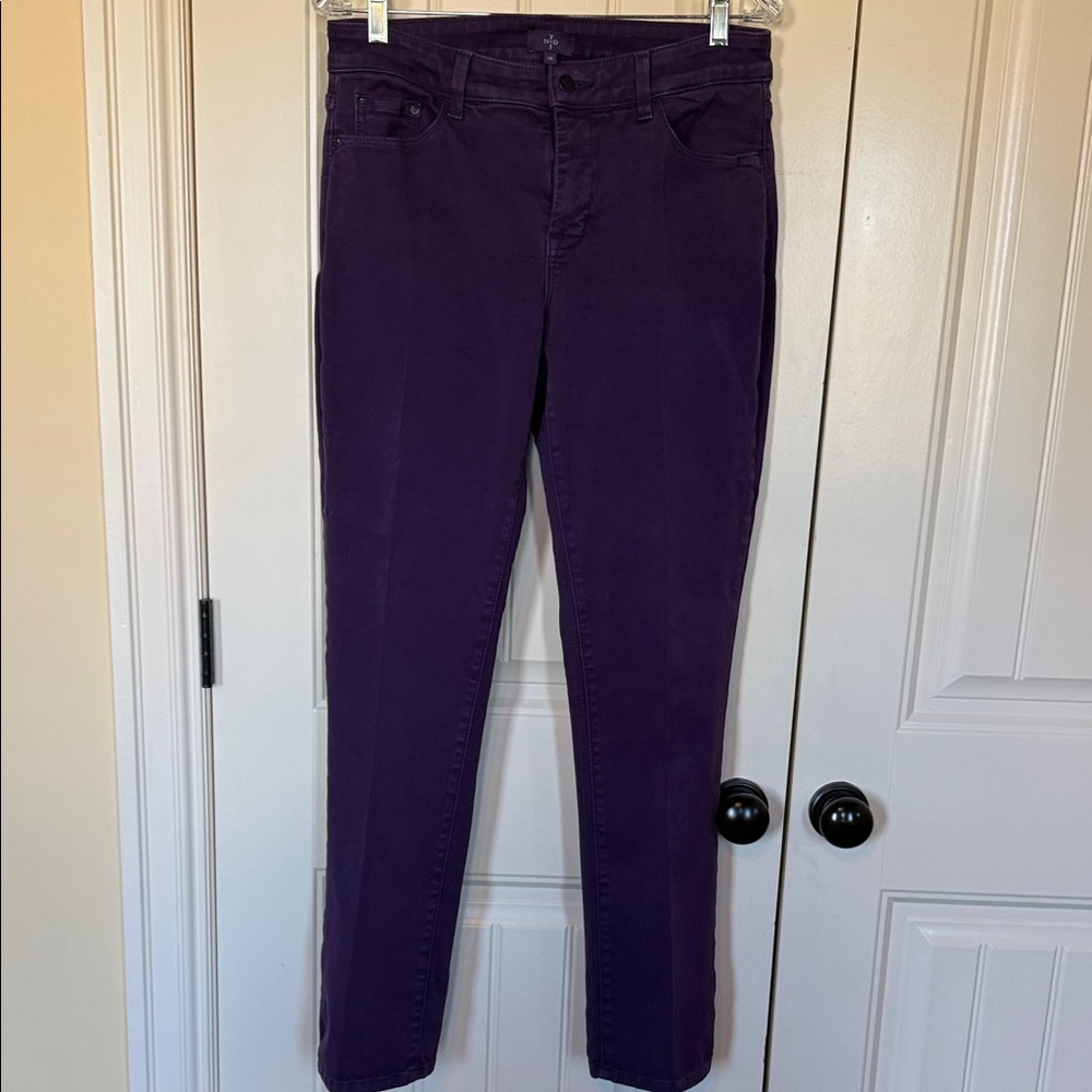 NYDJ Deep Purple Skinny Jeans